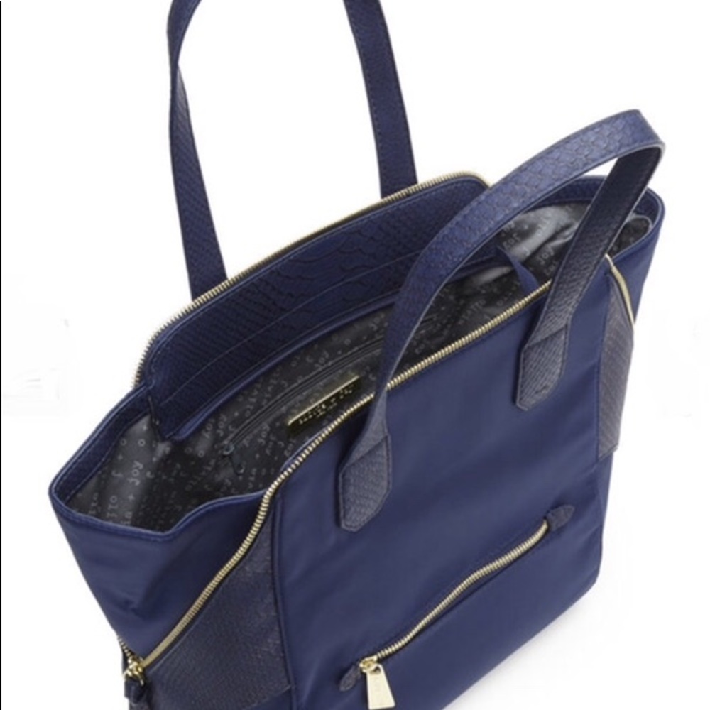 Navy Tote Handbag - Picture 2 of 2